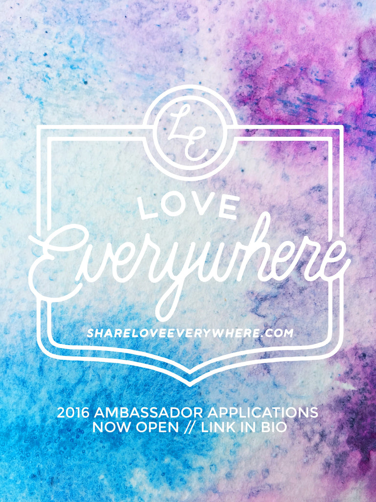 2016 Summer Ambassador Applications Now Open!!