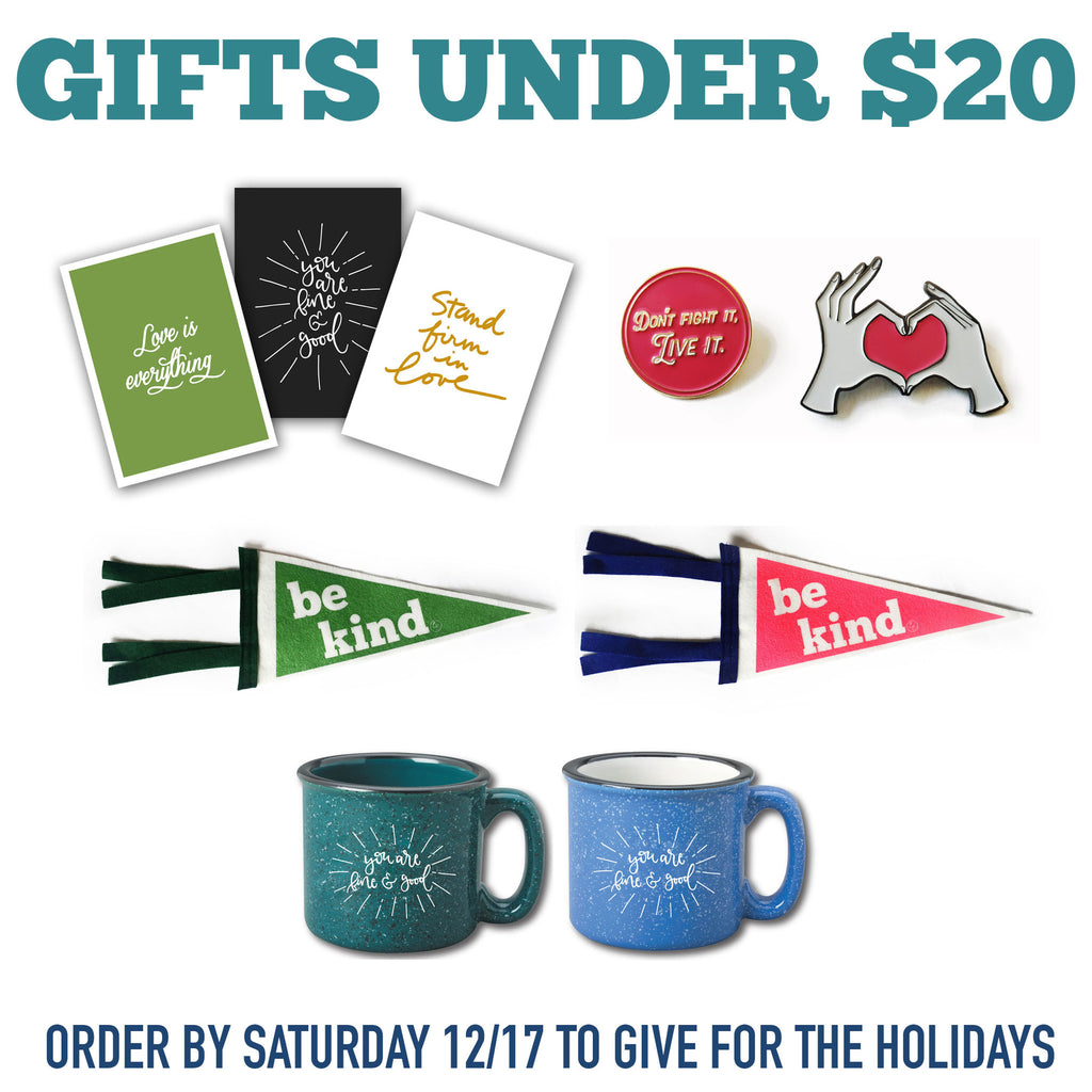 The Last Minute Shopper's Kindest Holiday Gift Guide: 4 Gifts Under $20