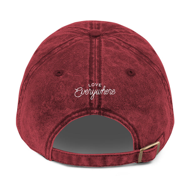 Kindness Is Key Vintage Cotton Twill Cap