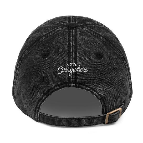 Kindness Is Key Vintage Cotton Twill Cap